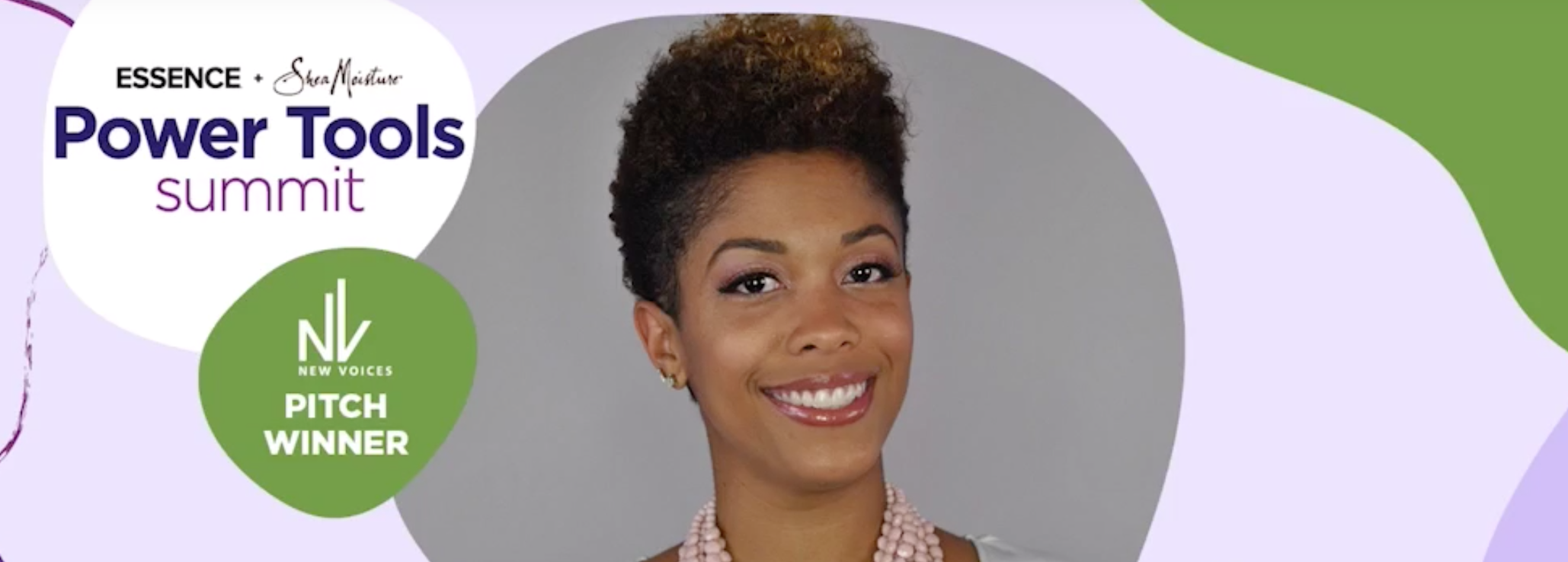 We Won! SheaMoisture + New Voices Power Pitch Competition - KAZMALEJE