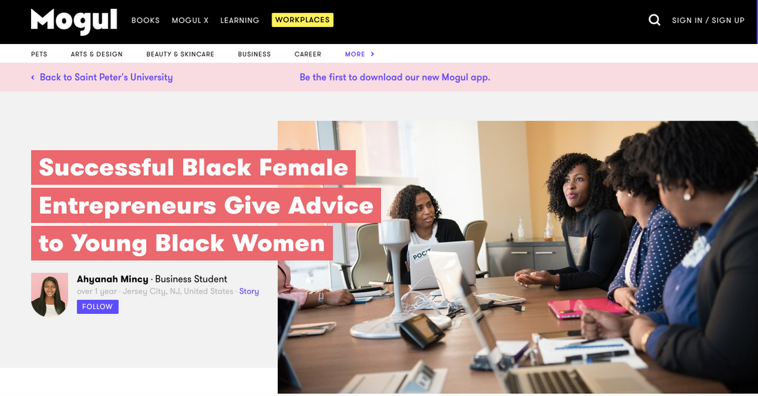 Successful Black Female Entrepreneurs Give Advice to Young Black Women - KAZMALEJE