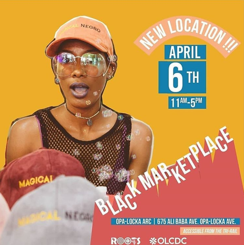 Black Marketplace on April 6th