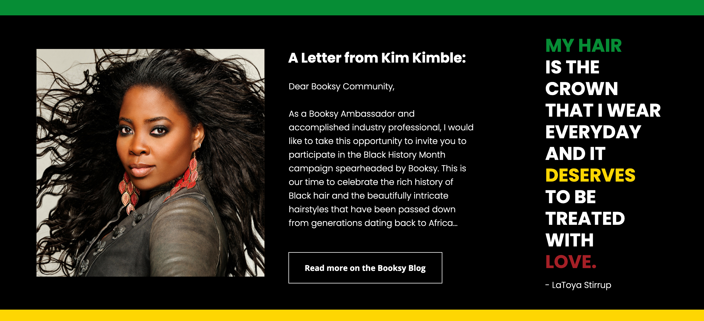Sharing Black Hair Stories in Honor of Black History Month