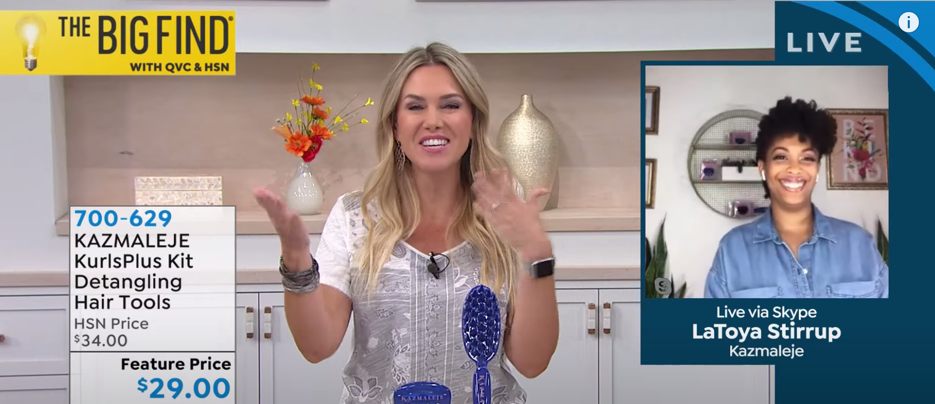 HSN Launch & Deal! - KAZMALEJE