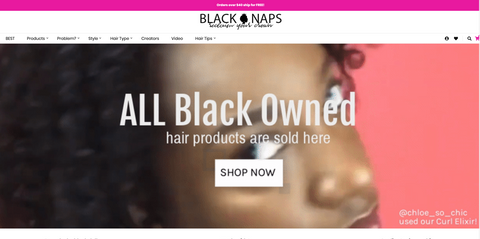 We're Now Available at Black Naps - KAZMALEJE