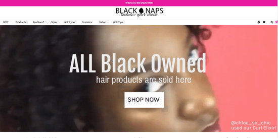 We're Now Available at Black Naps - KAZMALEJE