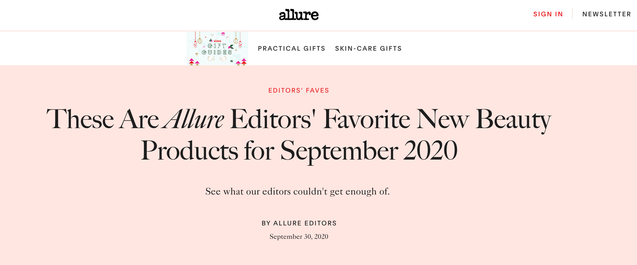 Allure's Editors' Favorite New Beauty Product - KAZMALEJE
