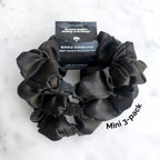 MINI 3-Pack Neutral Buckle Scrunchies Bundle - No Snagging, No Tangles