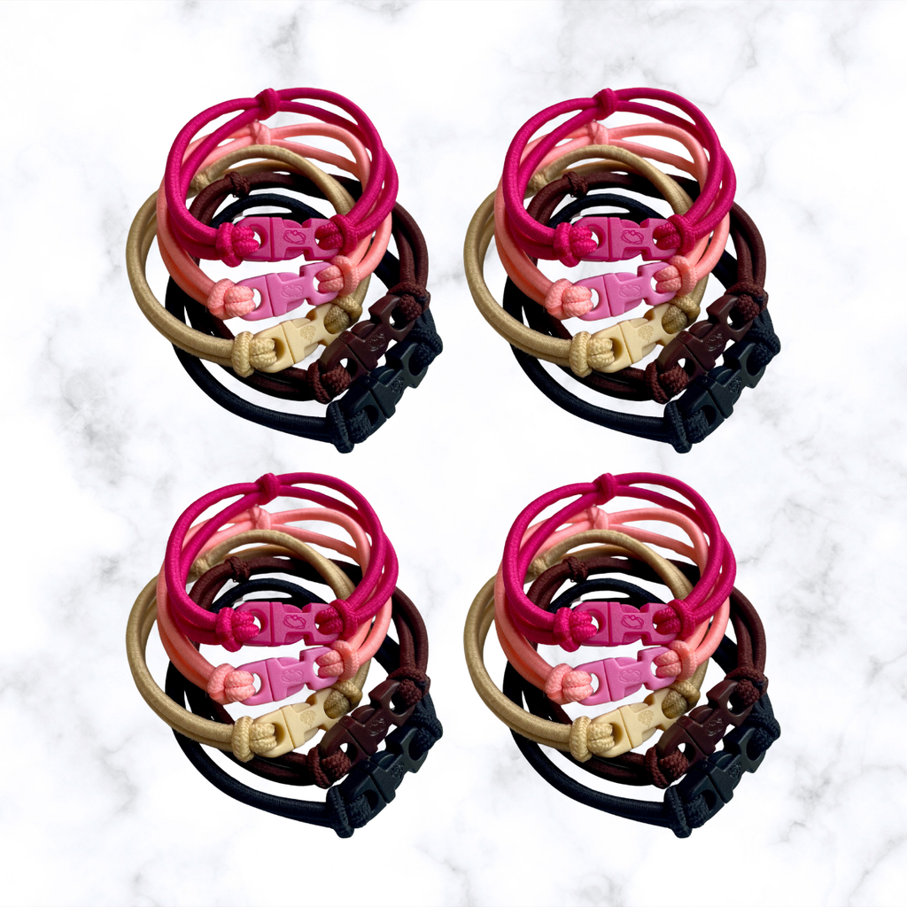 Buckle Hair Tie Elastics - No Snagging, No Tangles